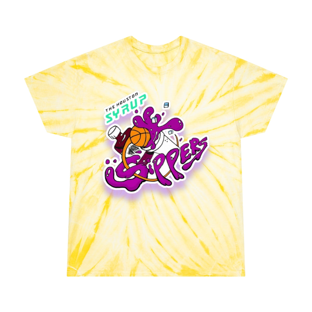 “Houston Syrup Sippers” Tie-Dye Tee