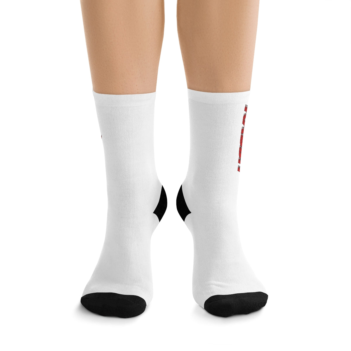 Red Rabbit Track Socks