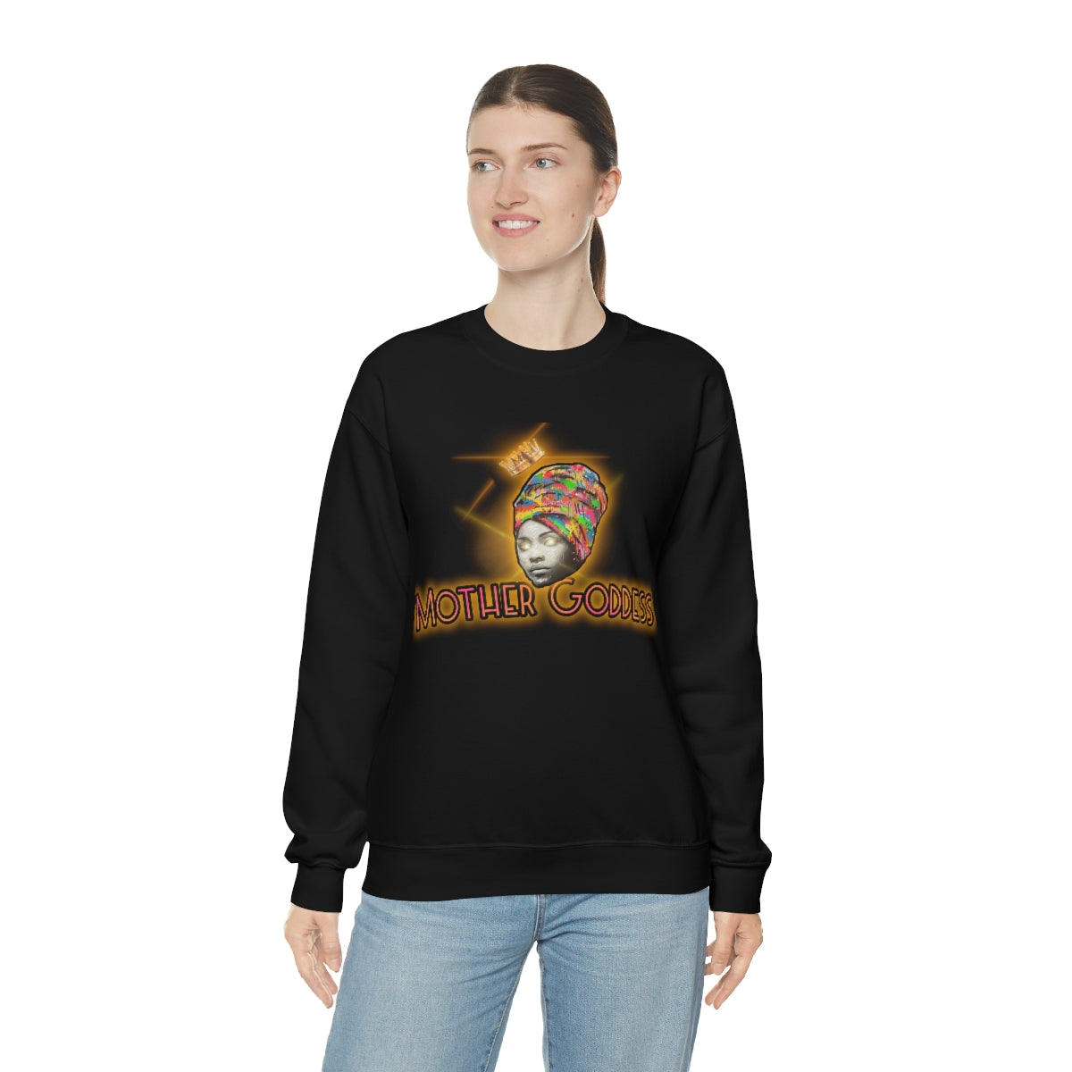 Mother Goddess Crewneck Sweatshirt
