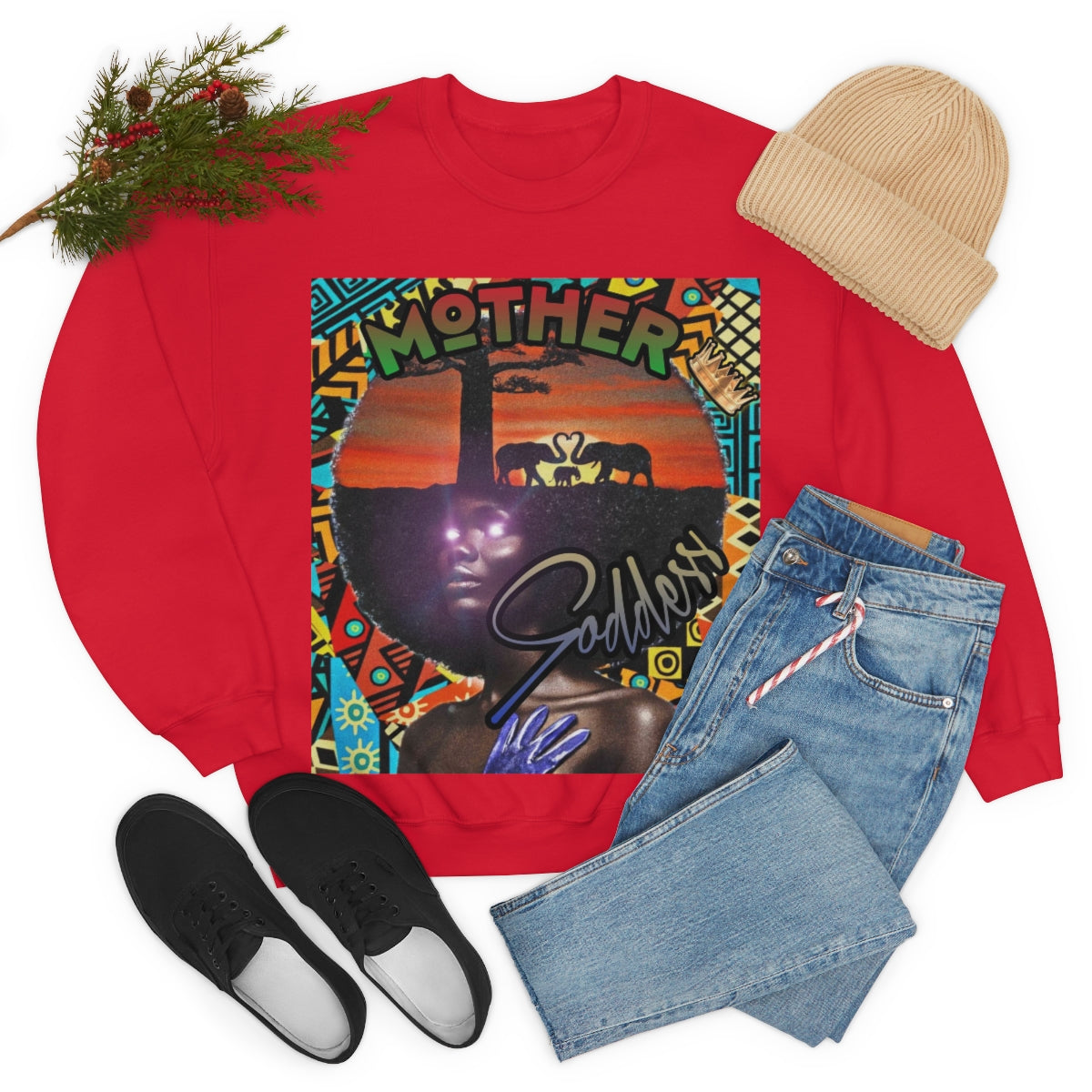 M.Goddess Crewneck Sweatshirt
