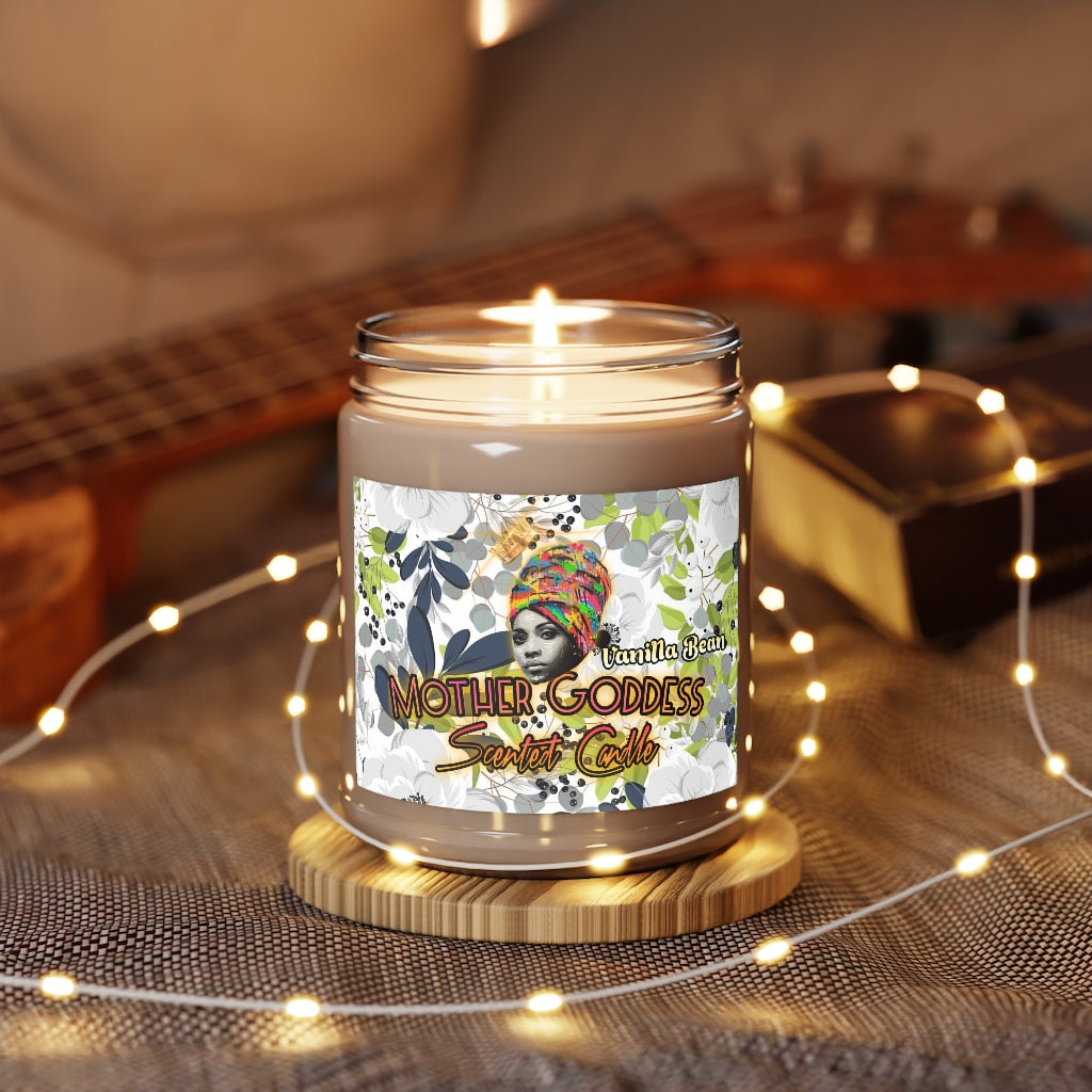 Mother Goddess Vanillia Bean Scented Candle, 9oz