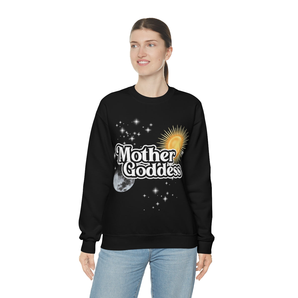 Mother Goddess Crewneck Sweatshirt