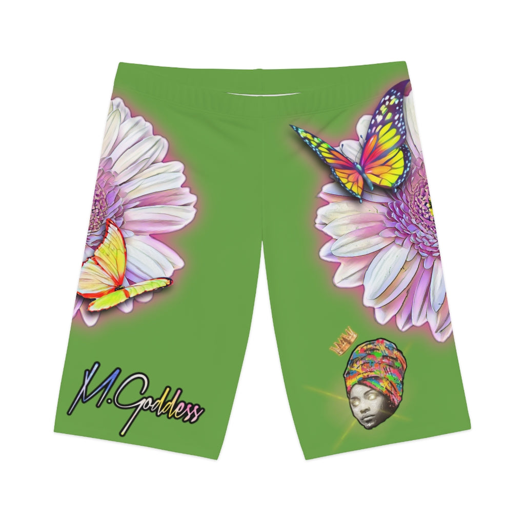 Mother Goddess “Flower Talk” Yoga Shorts