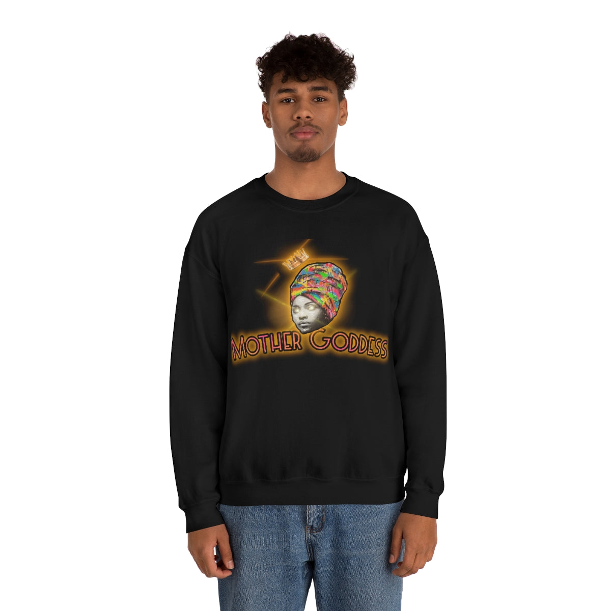 Mother Goddess Crewneck Sweatshirt