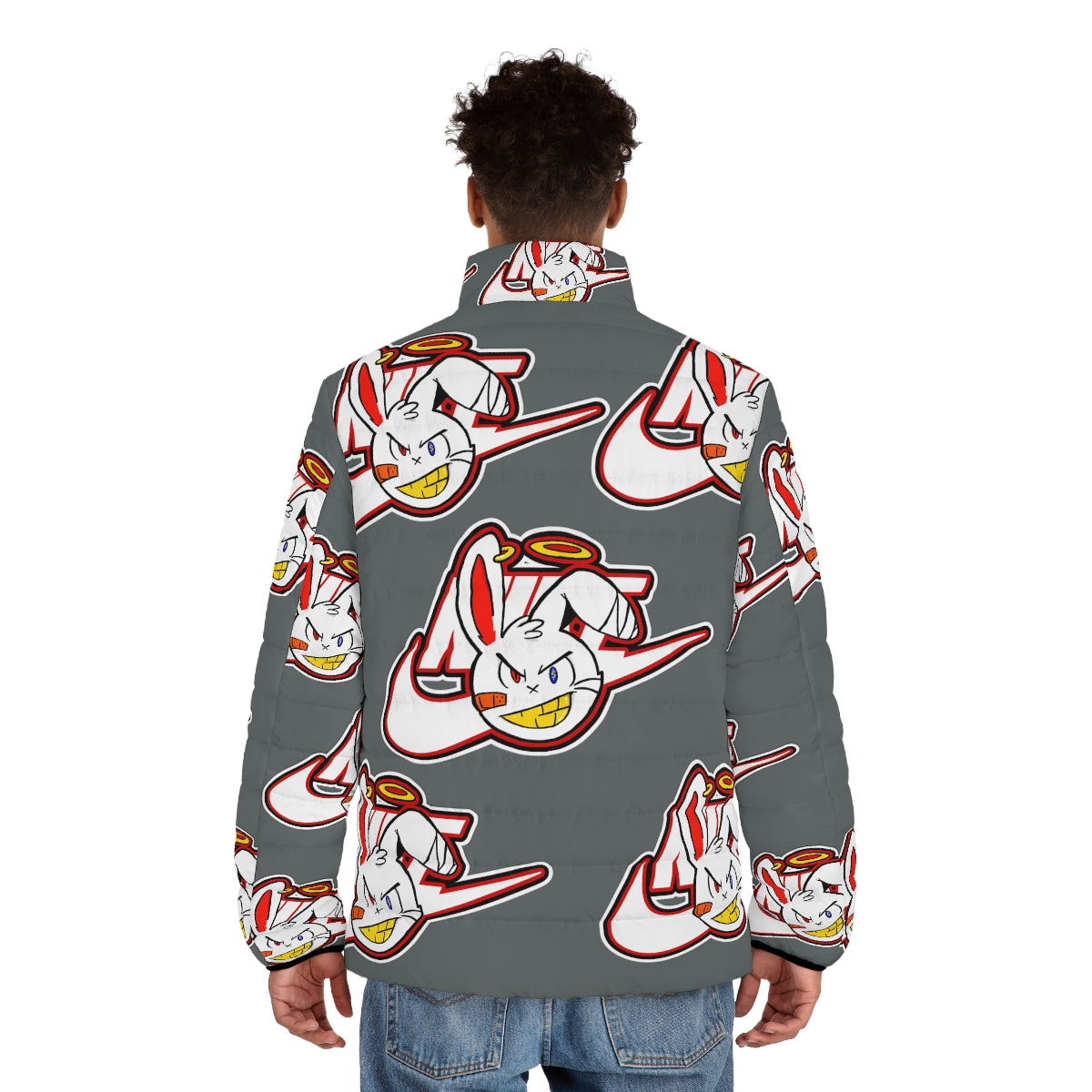 Red Rabbit Puffer Jacket