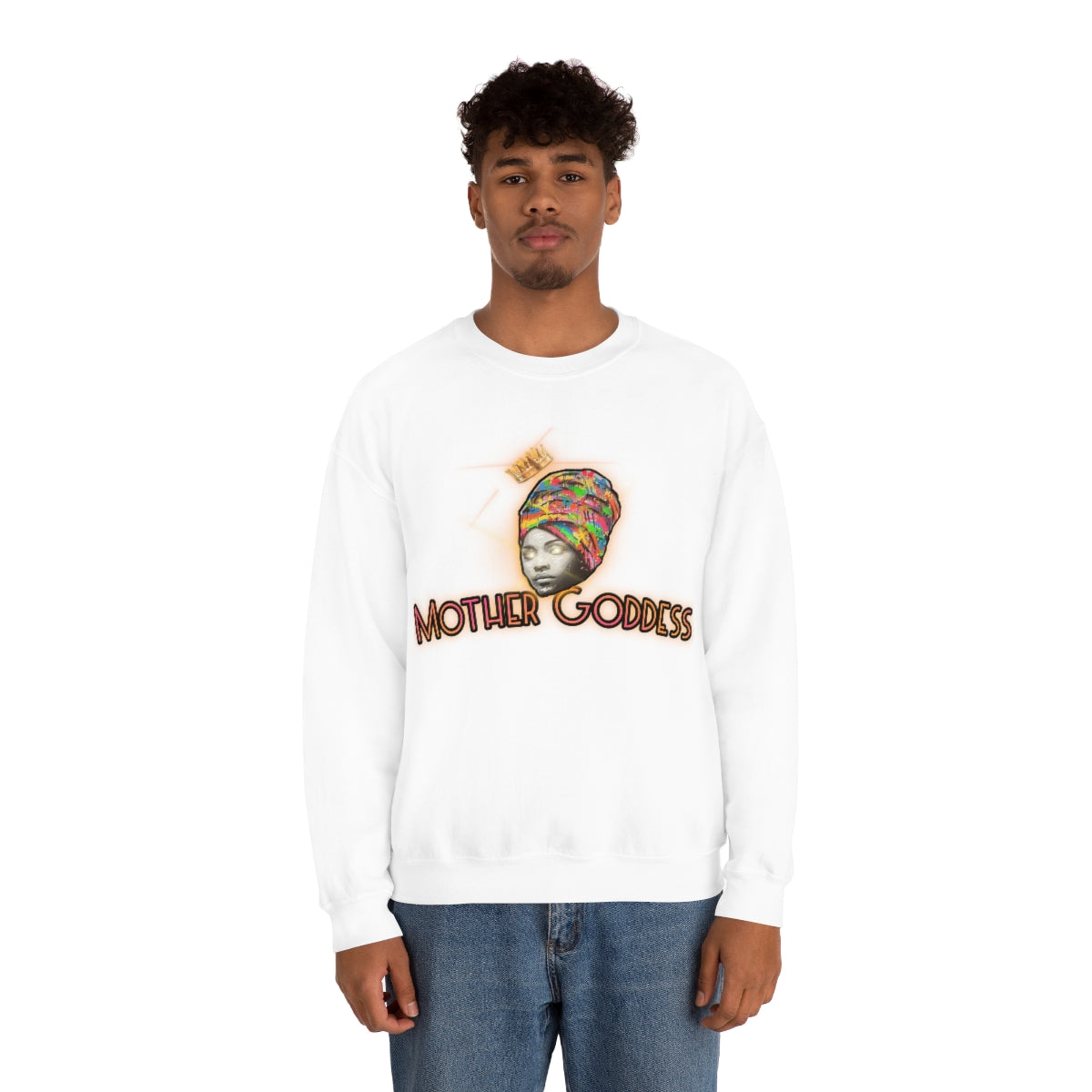 Mother Goddess Crewneck Sweatshirt