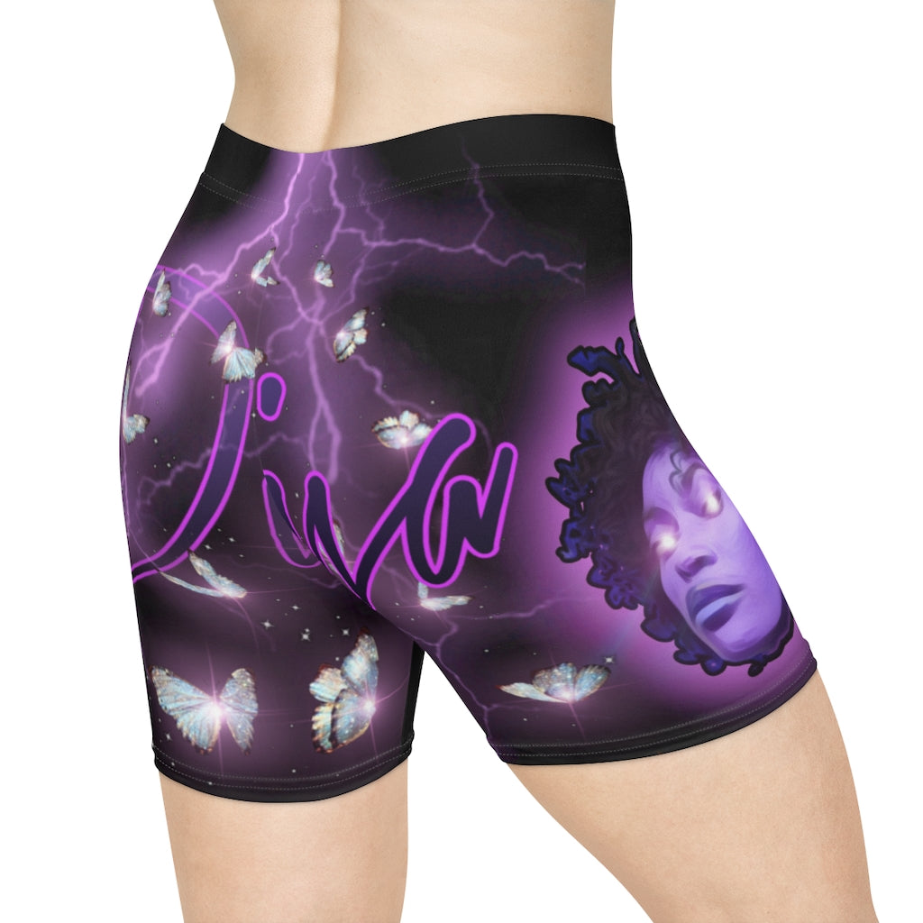 Mother Goddess “Diva” Biker Shorts
