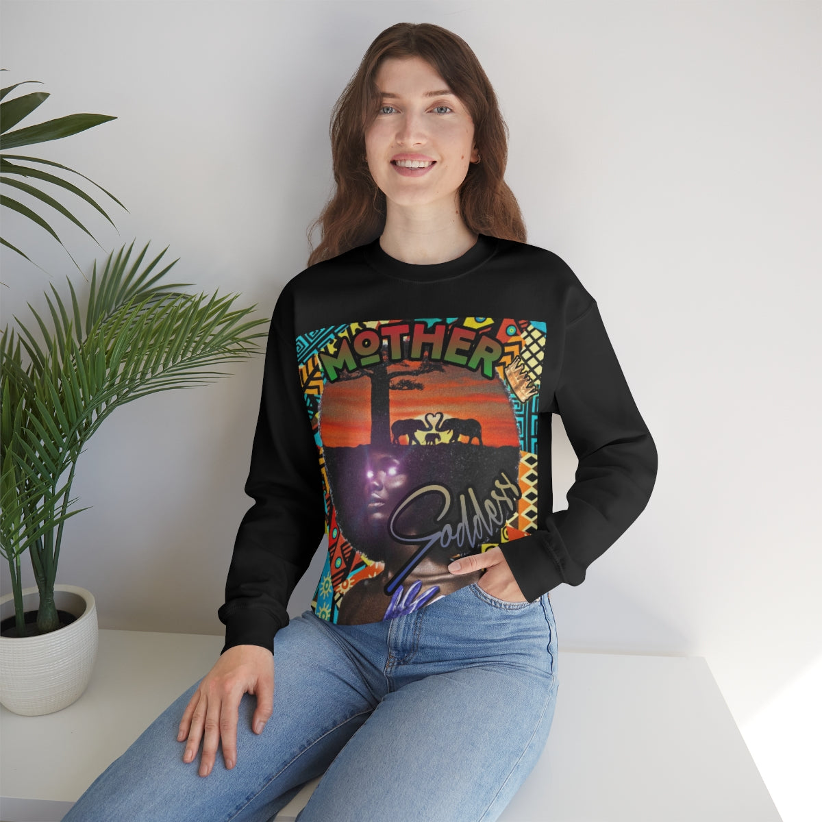 M.Goddess Crewneck Sweatshirt