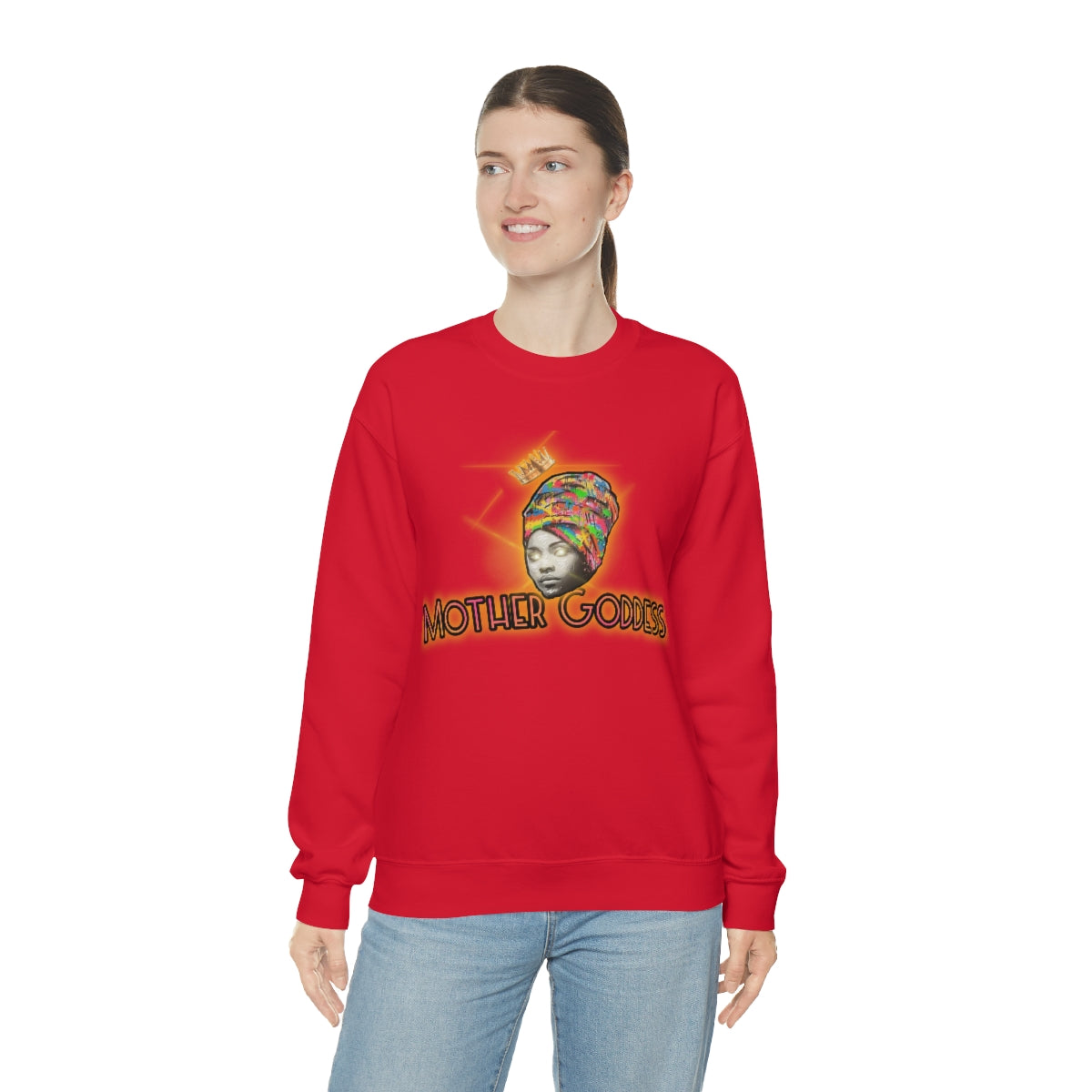 Mother Goddess Crewneck Sweatshirt