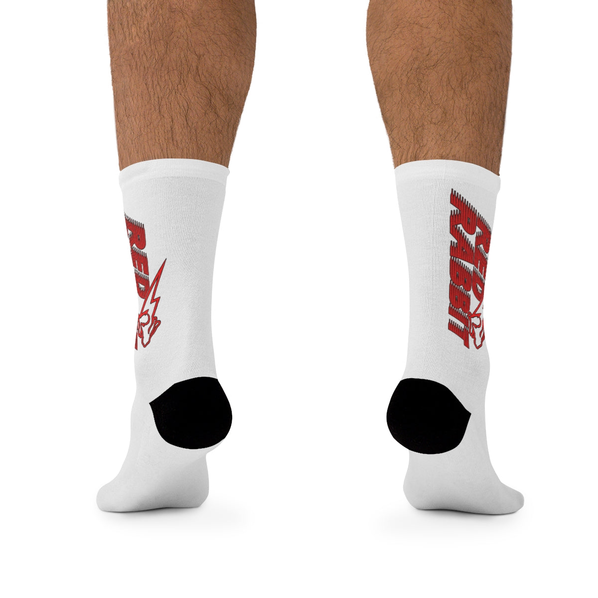Red Rabbit Track Socks