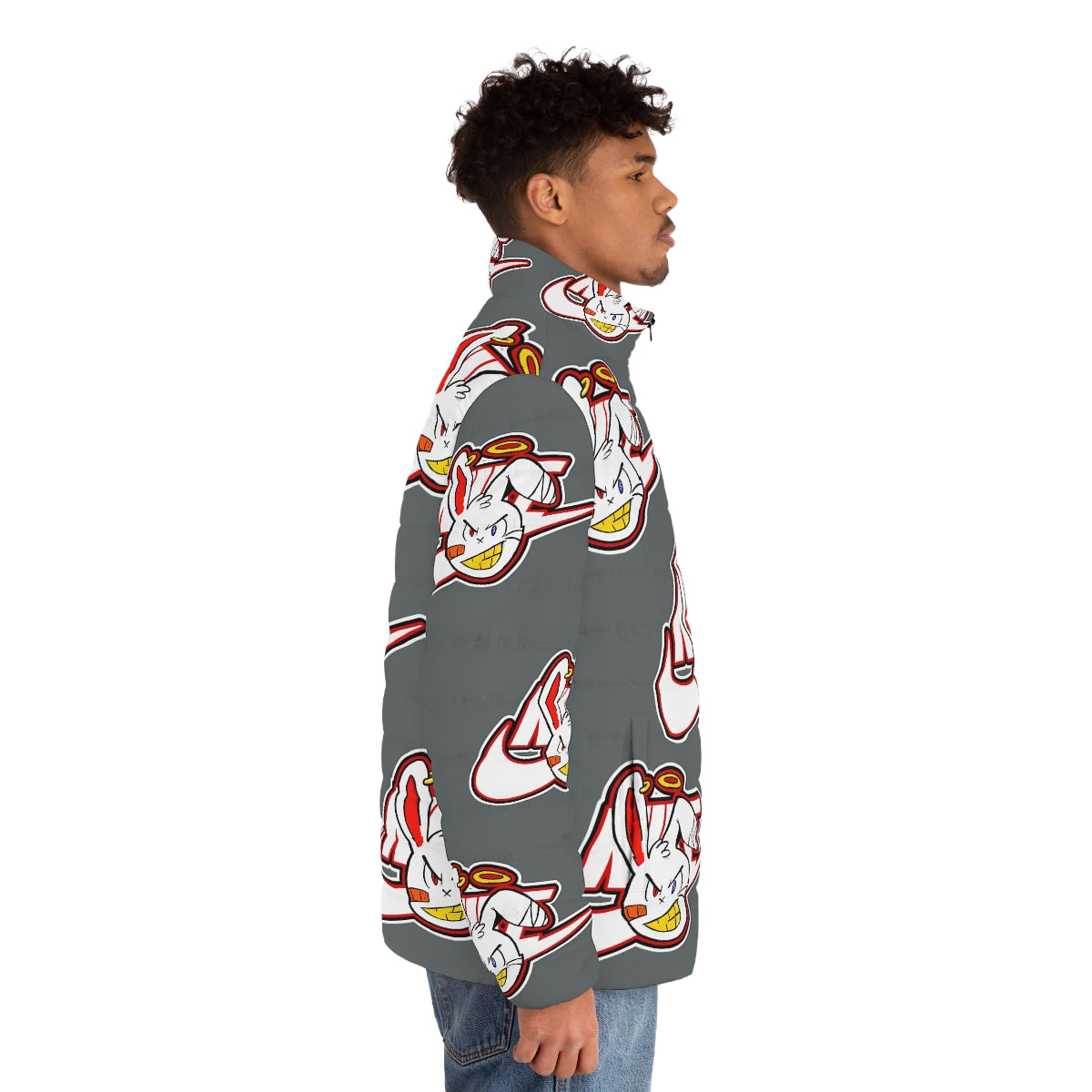 Red Rabbit Puffer Jacket