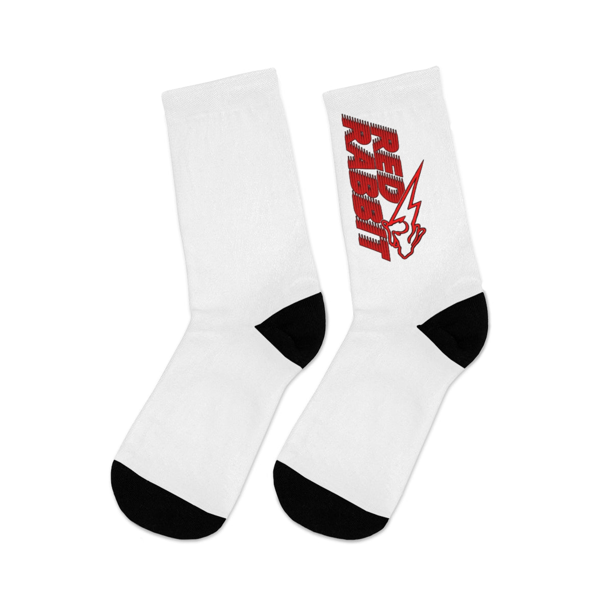 Red Rabbit Track Socks