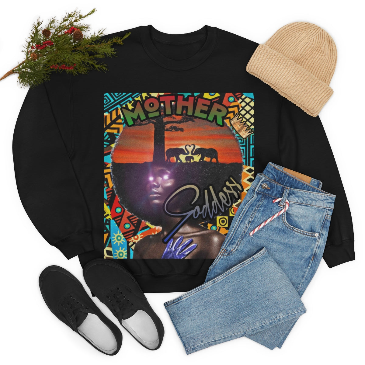 M.Goddess Crewneck Sweatshirt