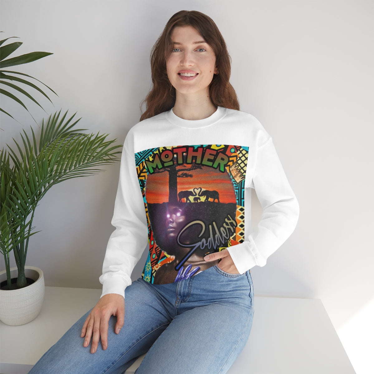 M.Goddess Crewneck Sweatshirt