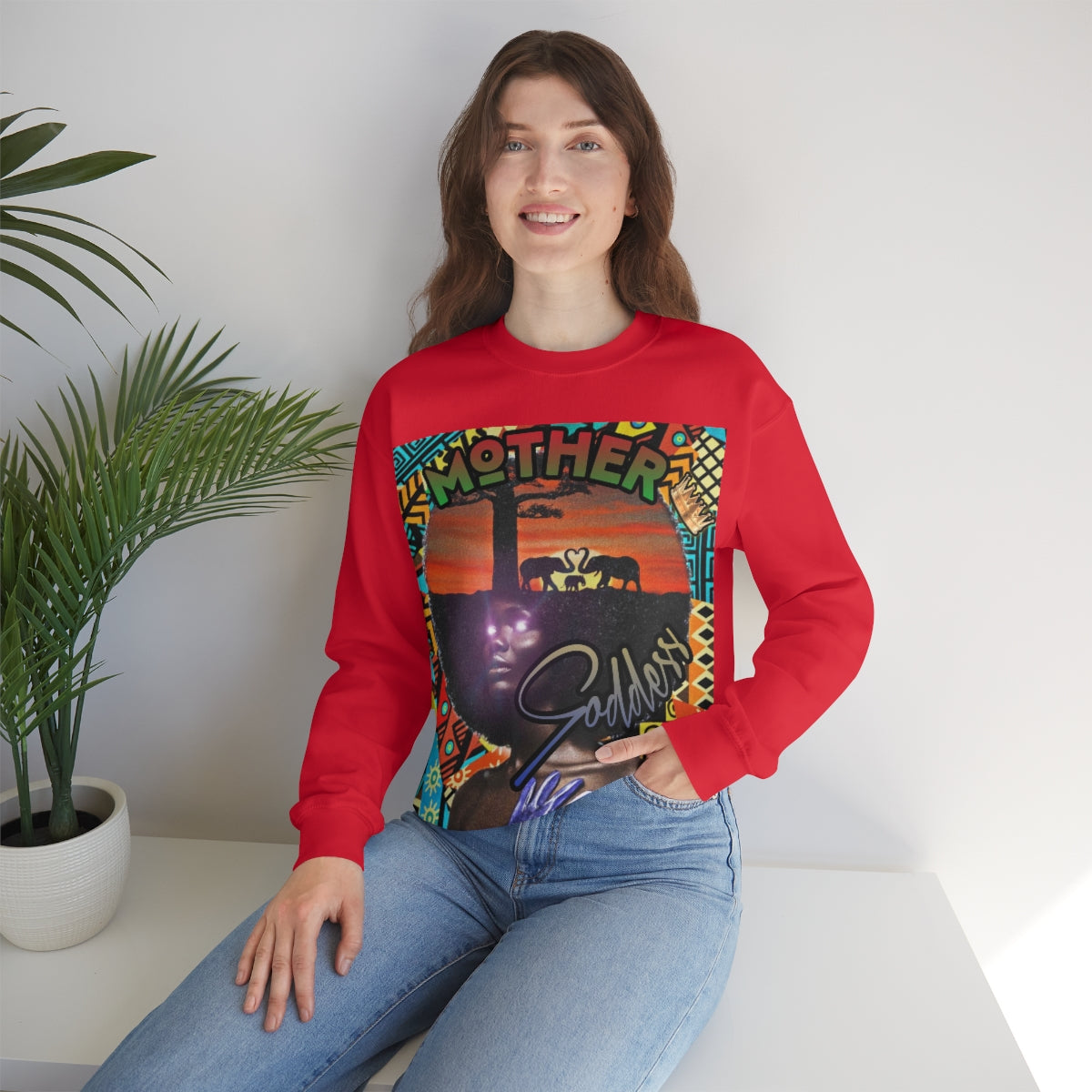 M.Goddess Crewneck Sweatshirt