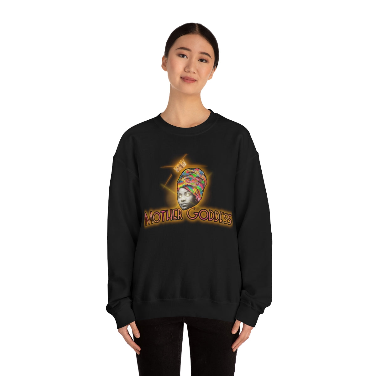 Mother Goddess Crewneck Sweatshirt