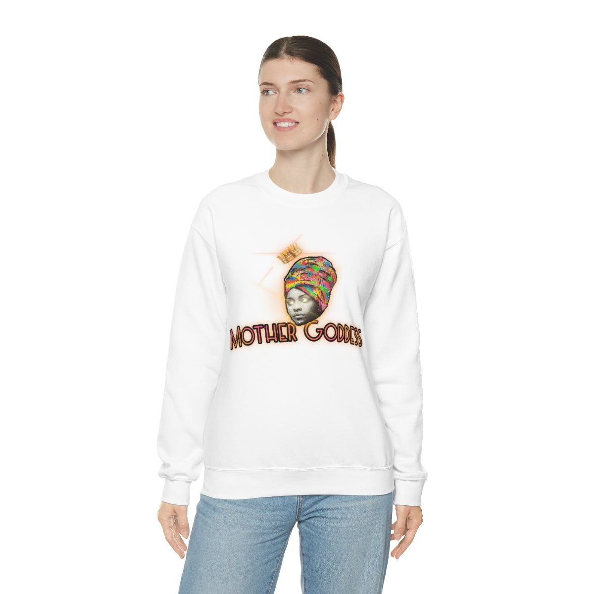 Mother Goddess Crewneck Sweatshirt
