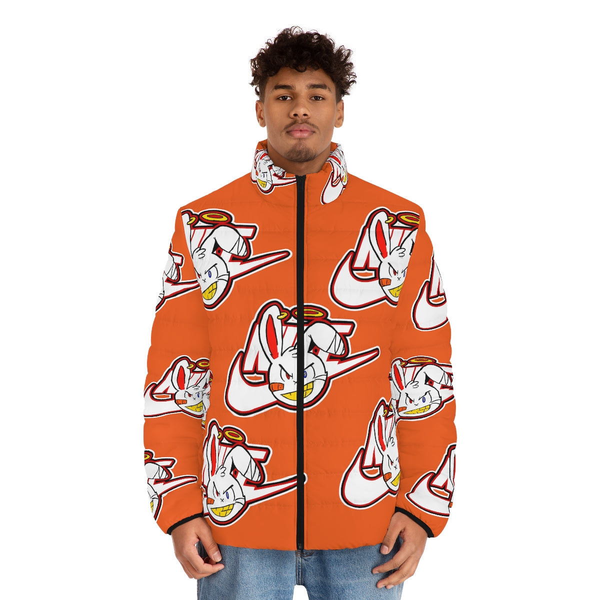 Red Rabbit Puffer Jacket