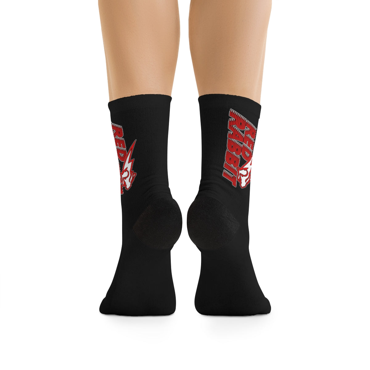 Red Rabbit Track Socks