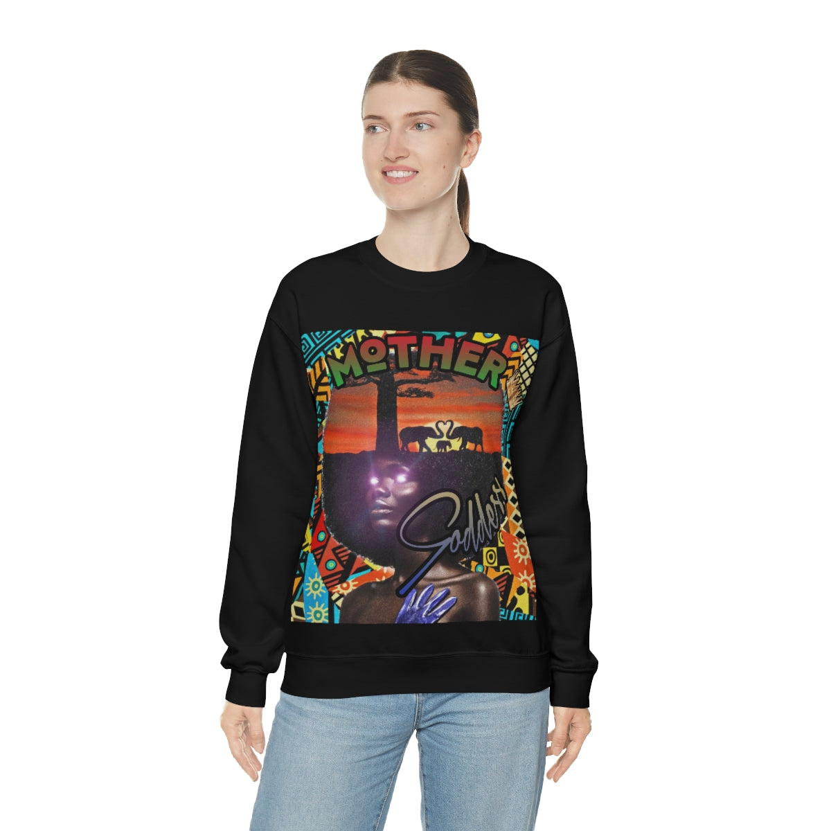 M.Goddess Crewneck Sweatshirt