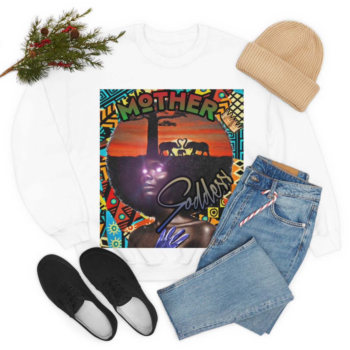 M.Goddess Crewneck Sweatshirt