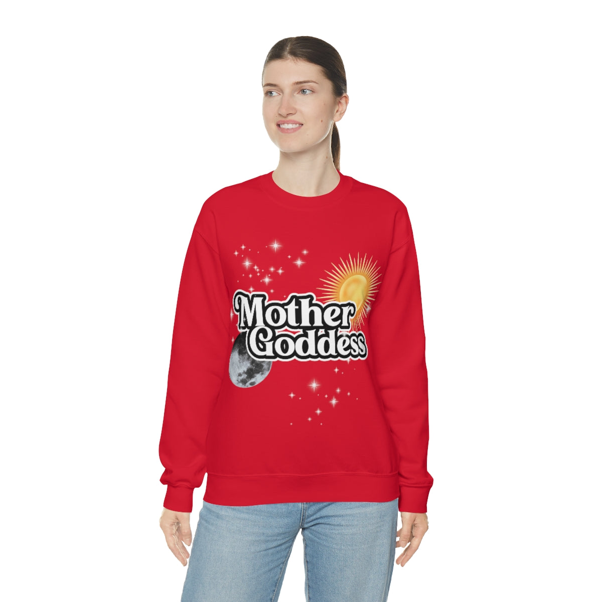 Mother Goddess Crewneck Sweatshirt