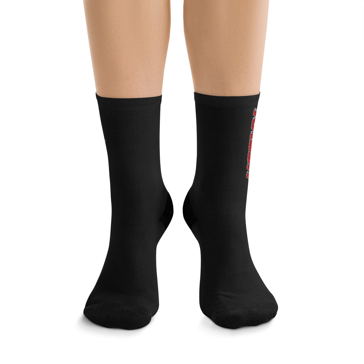 Red Rabbit Track Socks