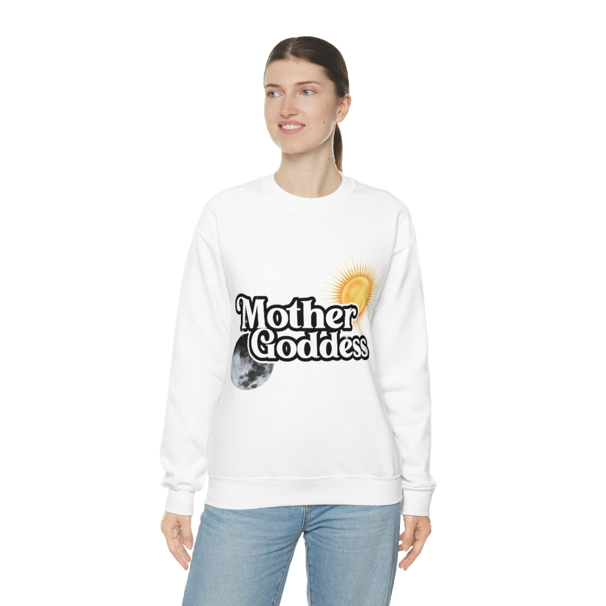 Mother Goddess Crewneck Sweatshirt