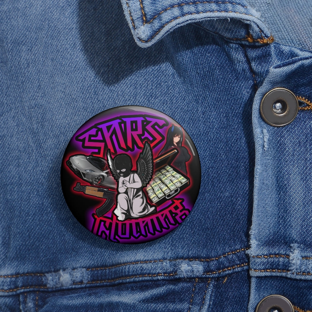 SNRS.Clo Pin Buttons