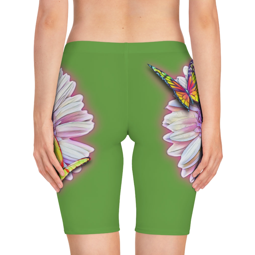 Mother Goddess “Flower Talk” Yoga Shorts