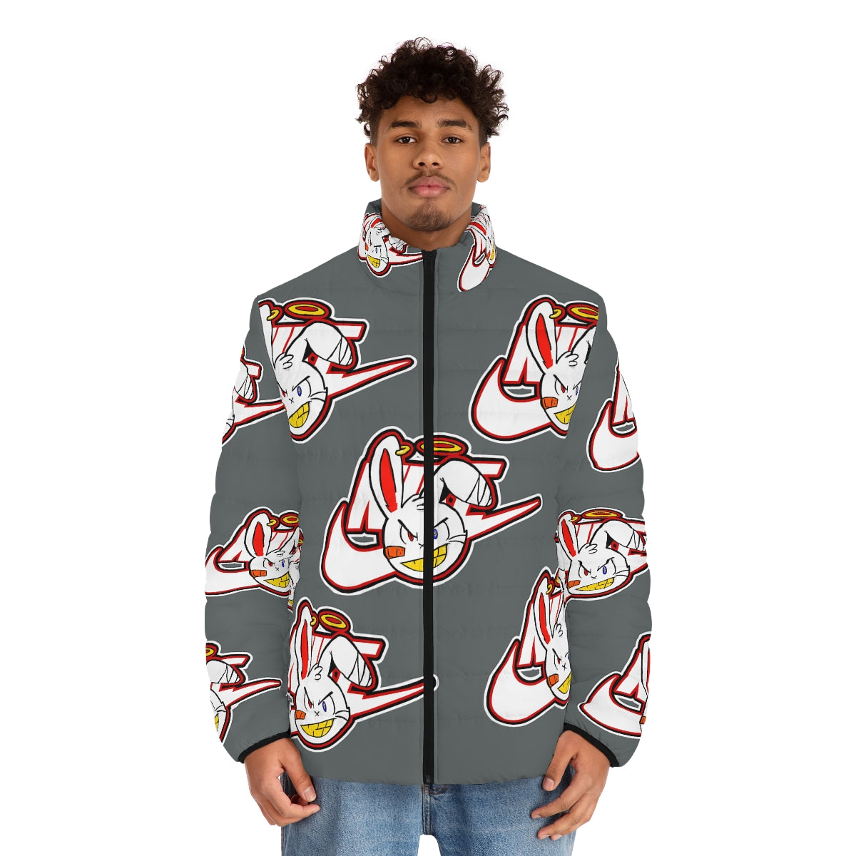 Red Rabbit Puffer Jacket