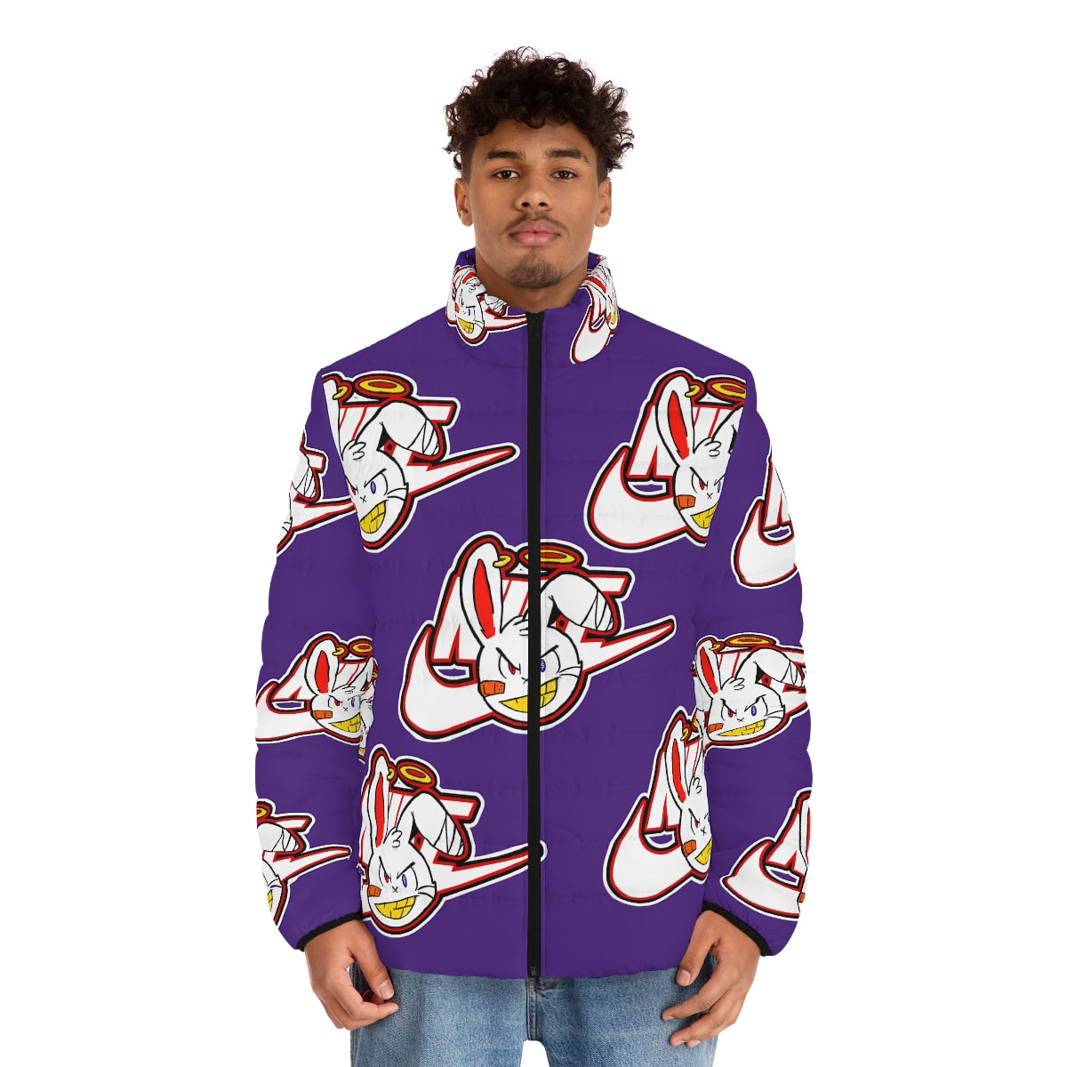 Red Rabbit Puffer Jacket